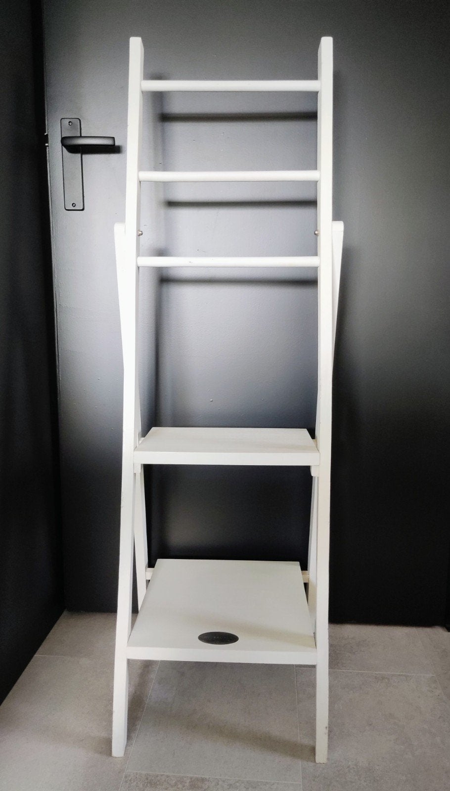 Riverdale handdoekenrek/decoratieve ladder wit, Ophalen