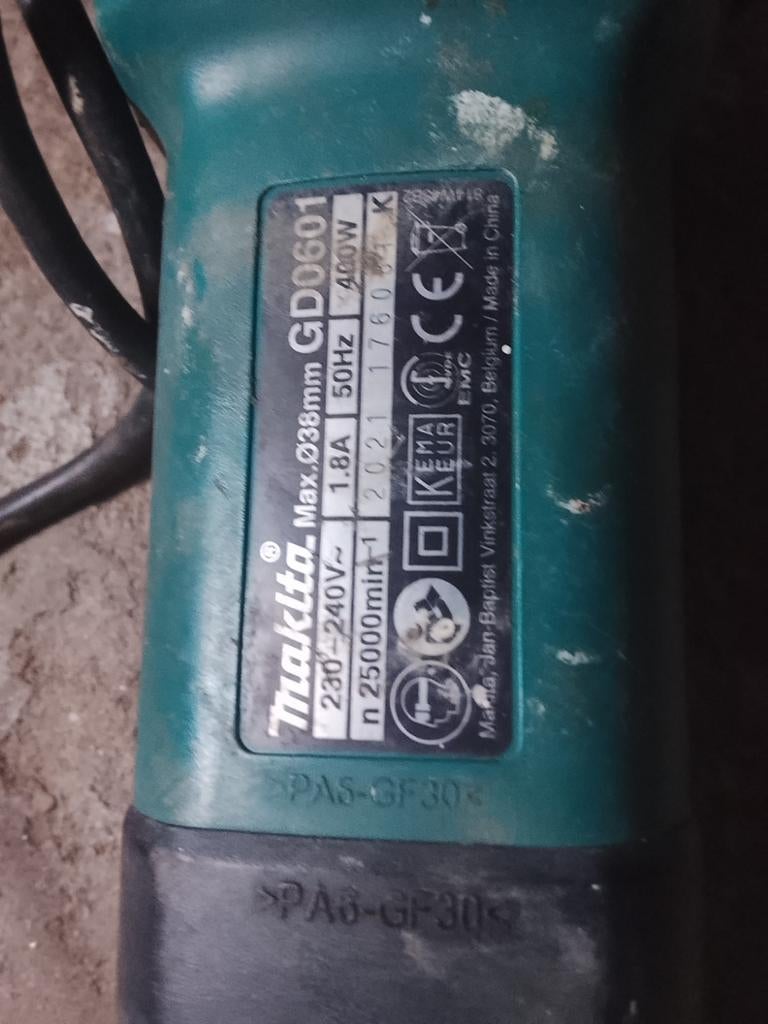 Makita Houtrot Frees GD0601, Ophalen of Verzenden, Benzine, Tuinfrees