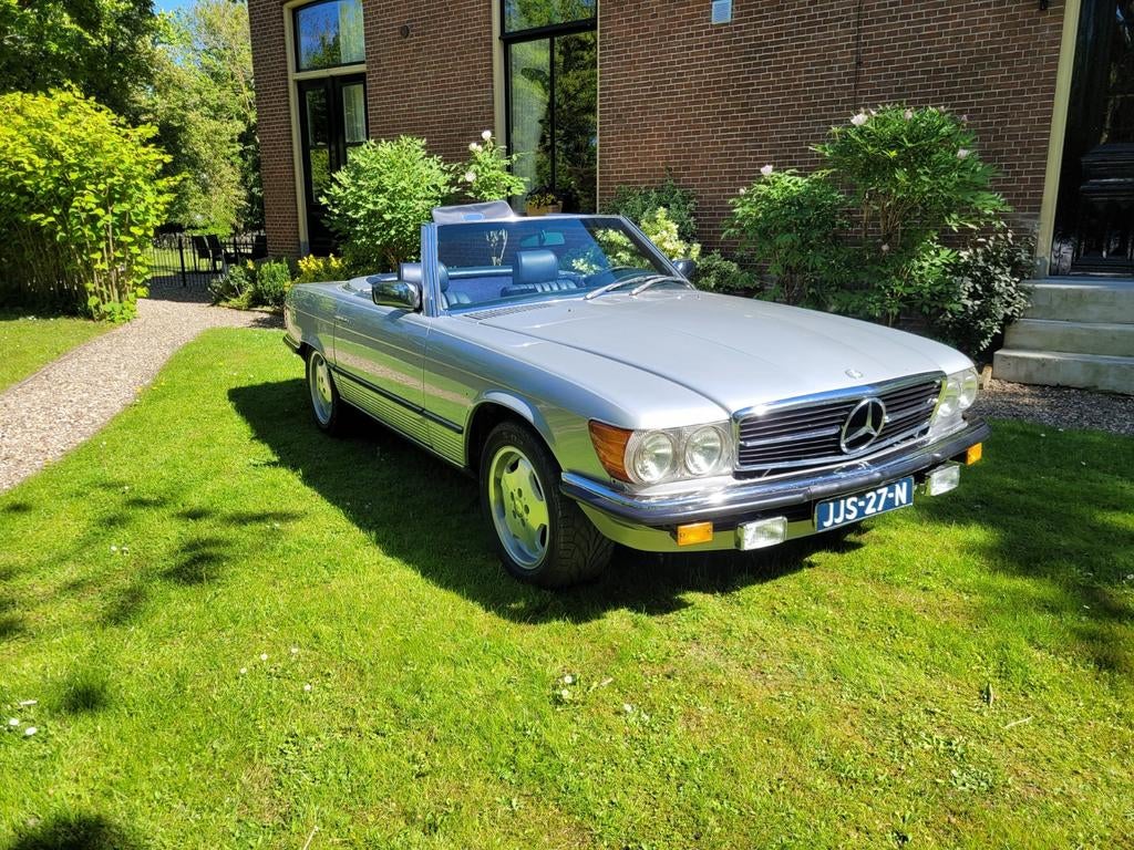 Mercedes-Benz 380 SL inclusief hardtop, Auto's, Oldtimers, Automaat, Achterwielaandrijving, Cabriolet, Leder