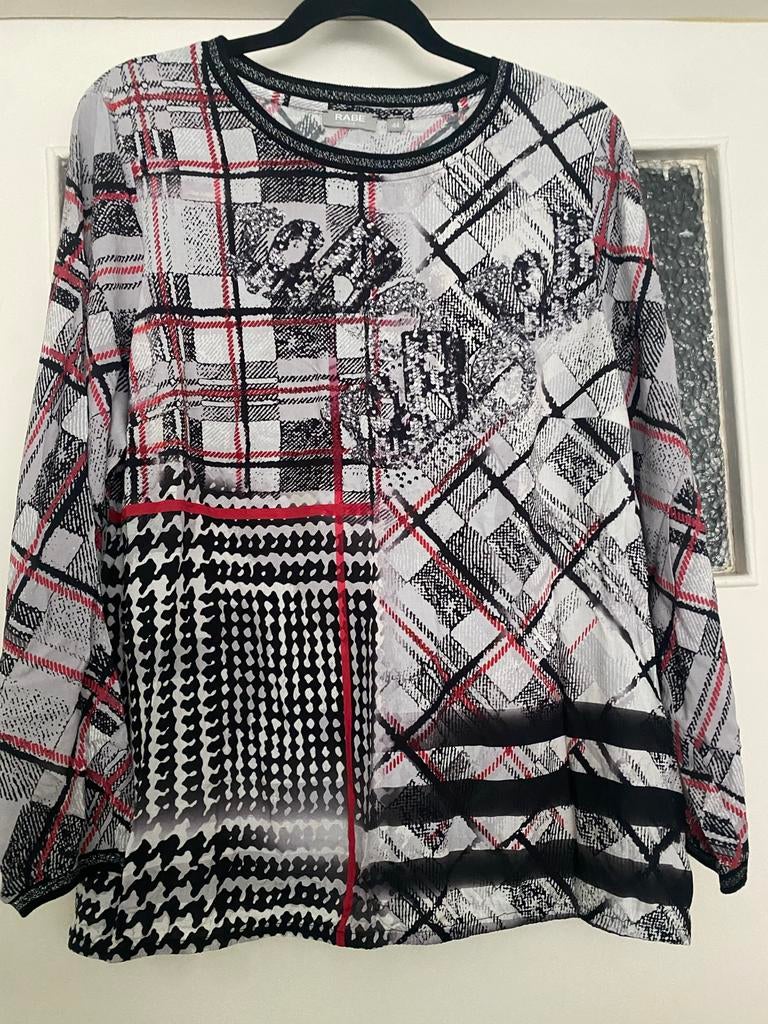 Rabe blouse maat 44 - Zo goed als nieuw, Kleding | Dames, Ophalen of Verzenden, Zo goed als nieuw, Maat 42/44 (L), Overige kleuren