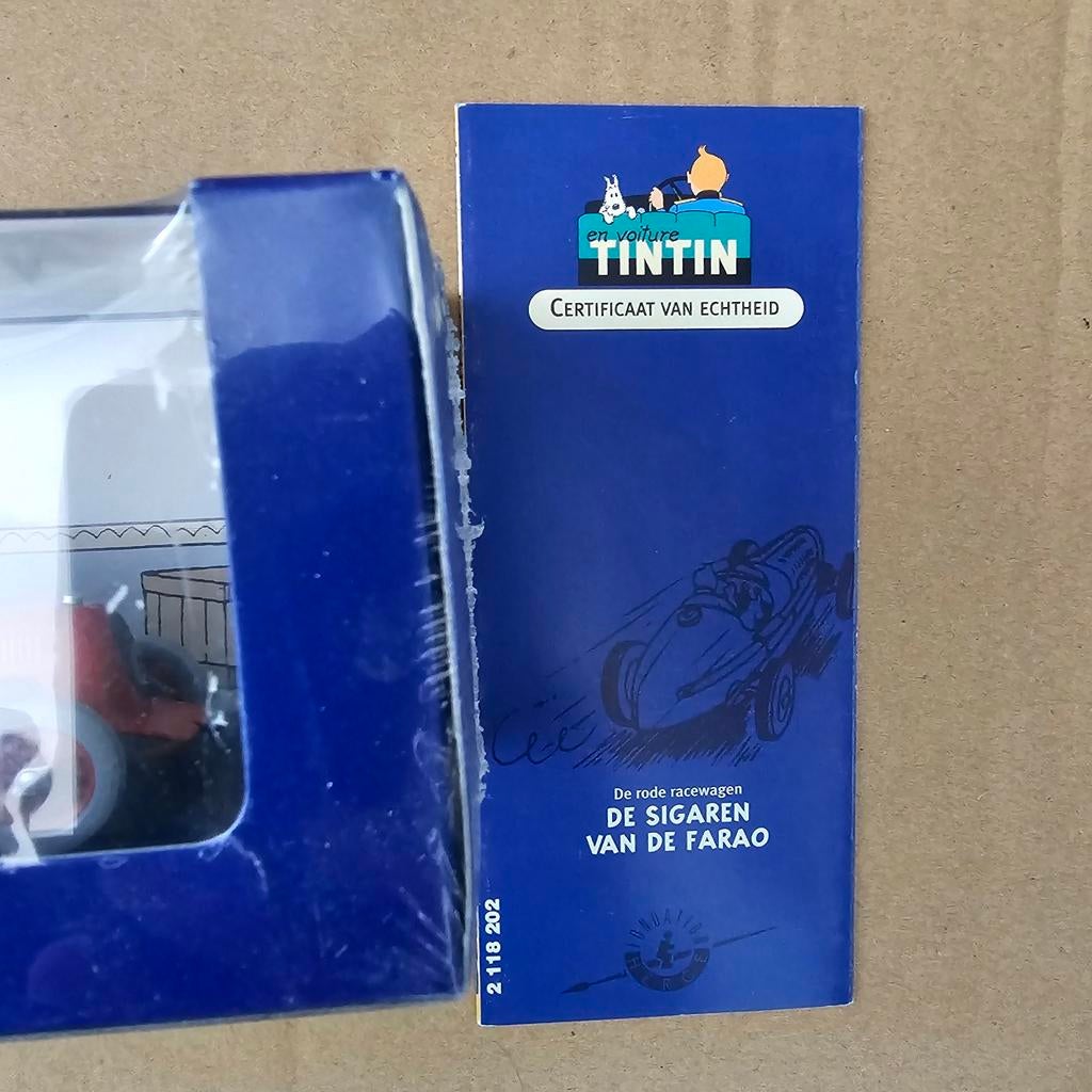 Tintin De Rode Racewagen uit De Sigaren van de Farao, Onbekend, Nieuw, Ophalen of Verzenden, Onbekend