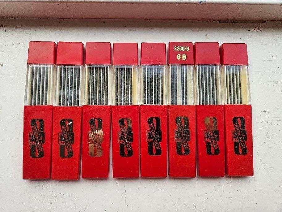 8 nieuwe doosjes Koh-i-Noor navullingen potloodstiften, Ophalen of Verzenden, Nieuw, Potlood of Stift
