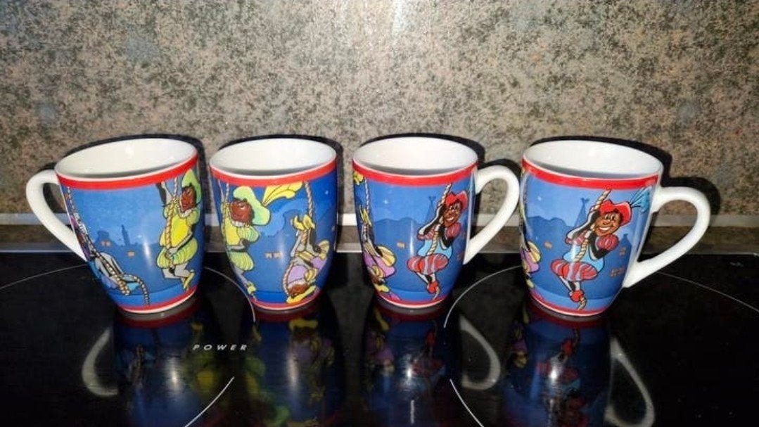 Sinterklaas en pieten mokken 5 euro, Ophalen of Verzenden