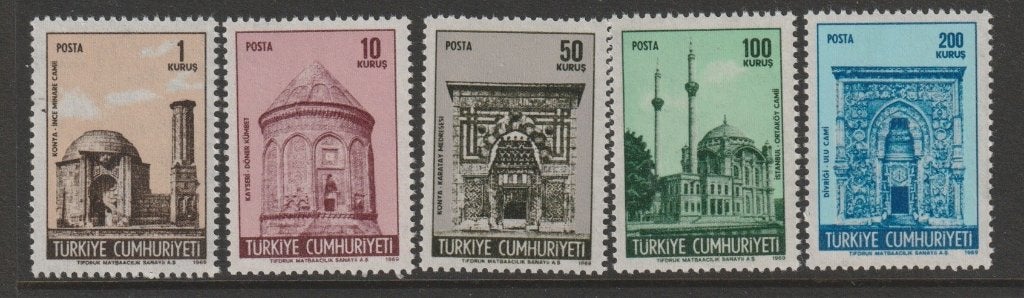 TSS Kavel 20279 Turkije Pf minr 2115-2119, Ophalen, Overige landen, Postfris