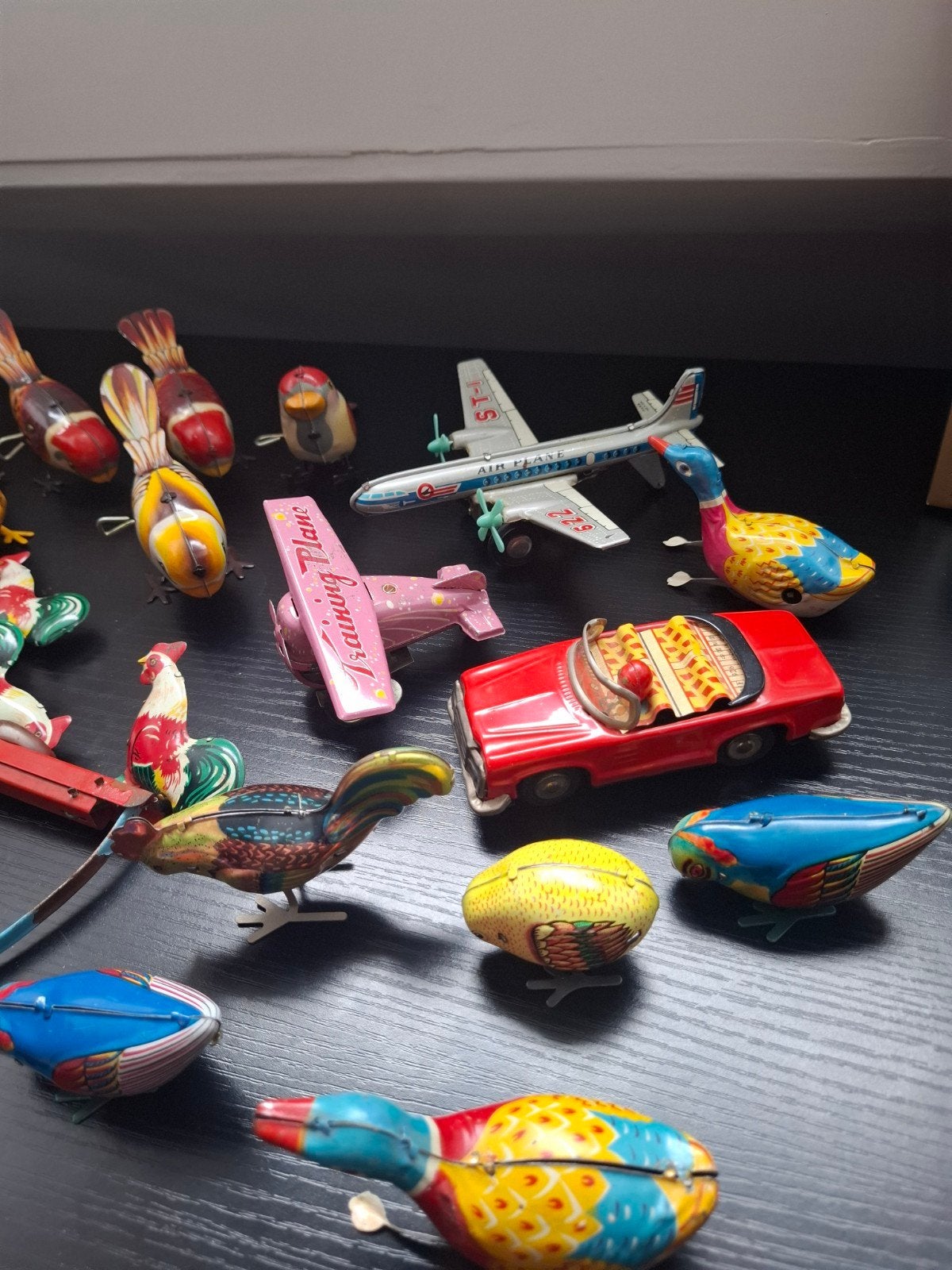 Chinees Vintage Opwind Speelgoed Collectie Jaren 70, Ophalen of Verzenden