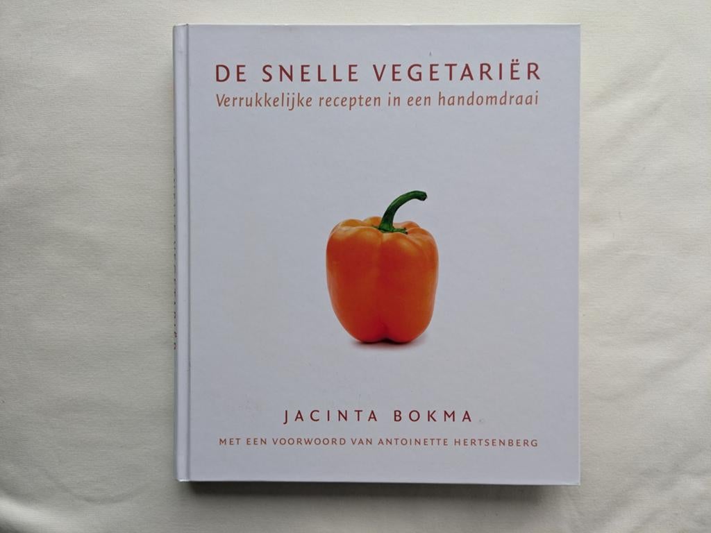 Jacinta Bokma - De snelle vegetarier, Vegetarisch, Jacinta Bokma, Ophalen of Verzenden, Zo goed als nieuw