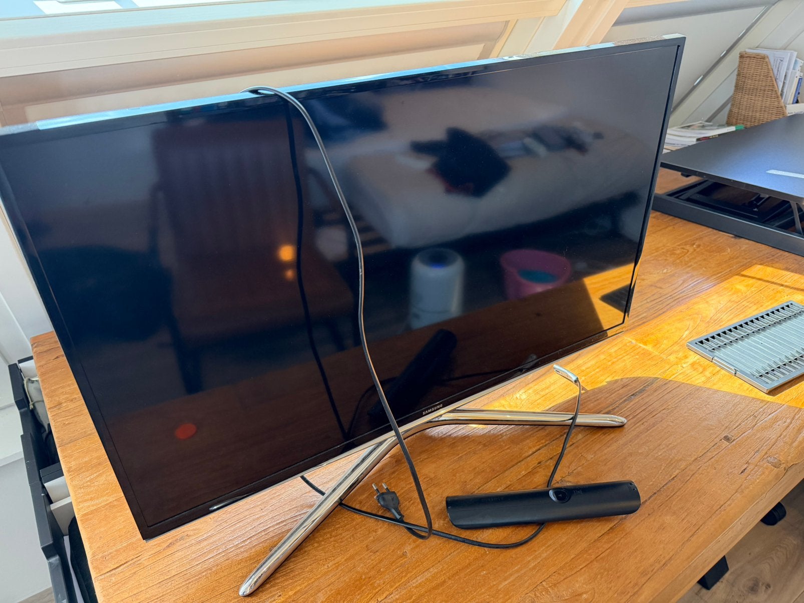 Samsung TV 32 inch, Ophalen, Zo goed als nieuw, 50 Hz, Samsung
