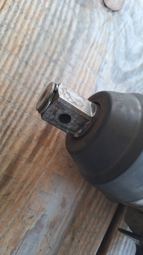 Makita TW1000 Zware 1 duims slagmoersleutel 1 inch., ., Ophalen of Verzenden, Zo goed als nieuw, .