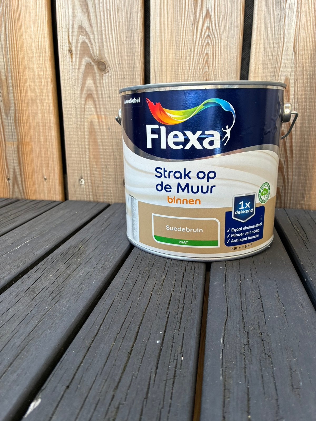 Nieuw blik muurverf., Ophalen, Overige kleuren, Nieuw, Verf
