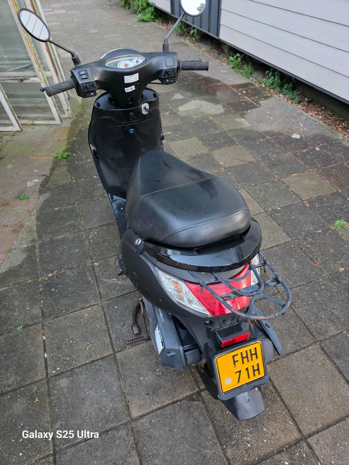 La Souris City Scooter - Mat Zwart, Fietsen en Brommers, Ophalen, Gebruikt, Benzine, Overige merken