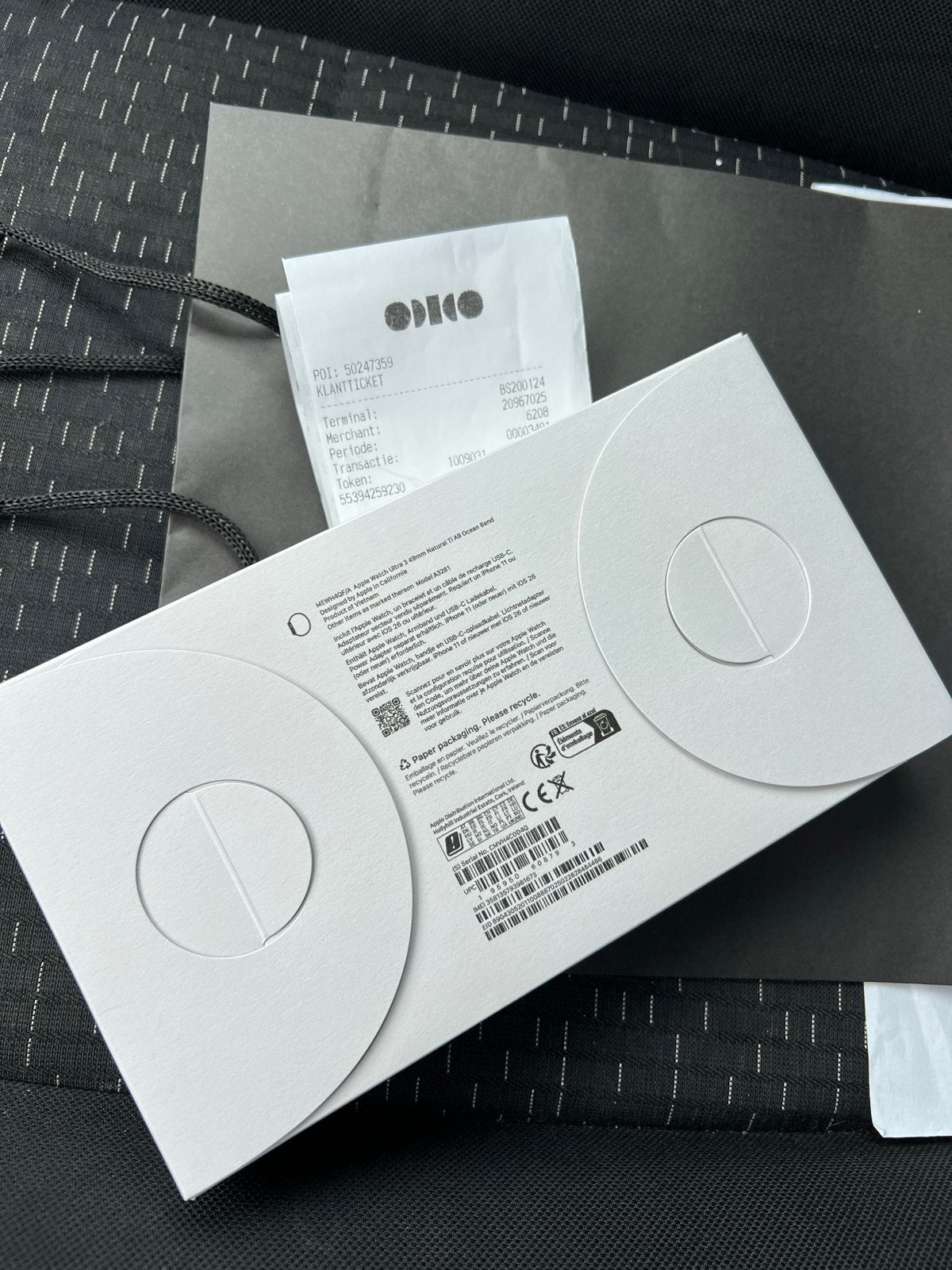 Apple Watch Ultra 3 Nieuw, Ophalen, Afstand, Blauw, IOS
