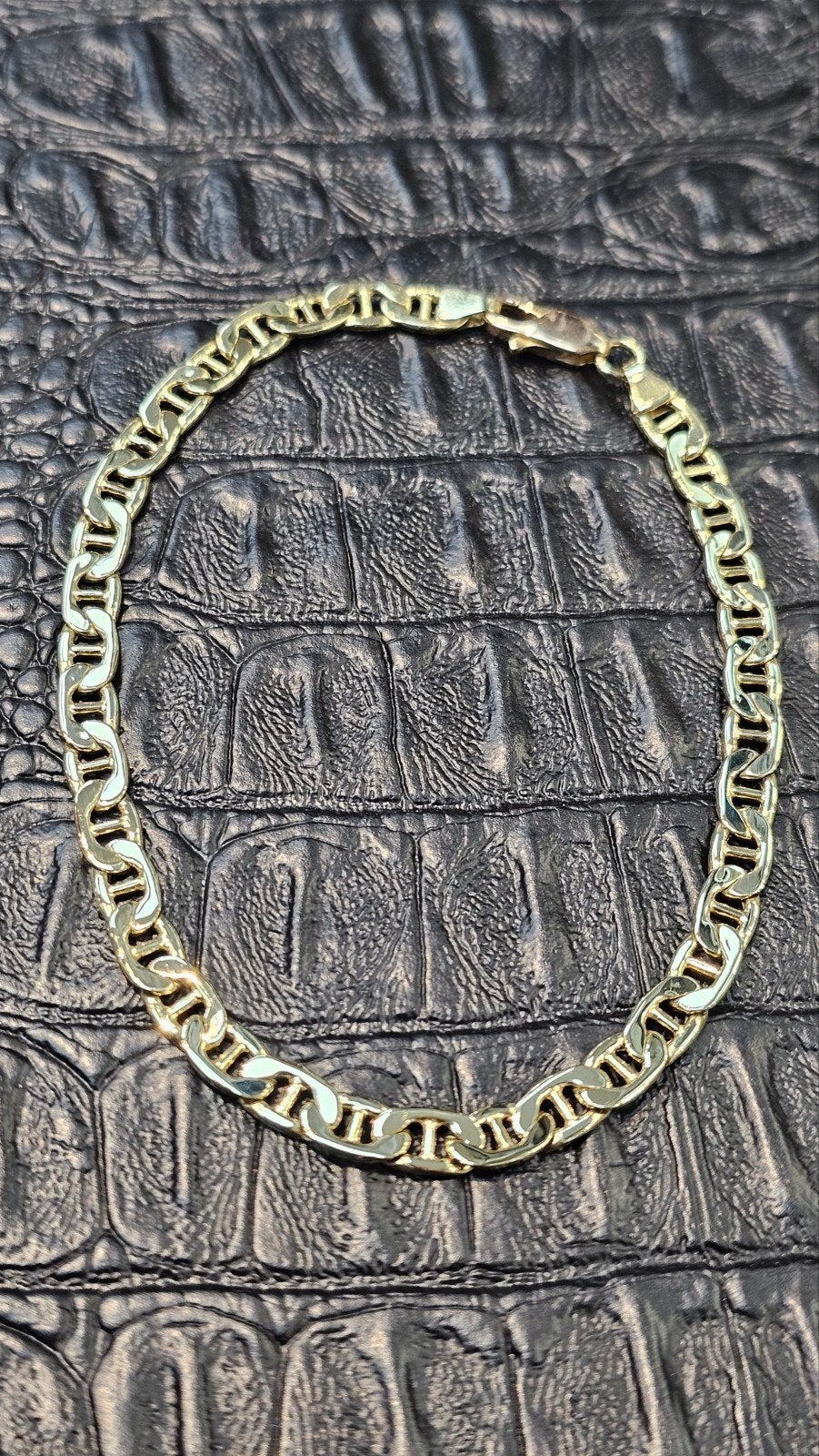 Prachtige Mariner 14k gouden armband 5.5 gram, Ophalen of Verzenden, Nieuw, Goud, Goud
