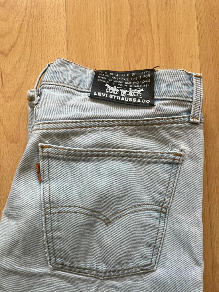 Levi 615 (217) ‘90, Ophalen of Verzenden, Zo goed als nieuw, Blauw, W30 - W32 (confectie 38/40)