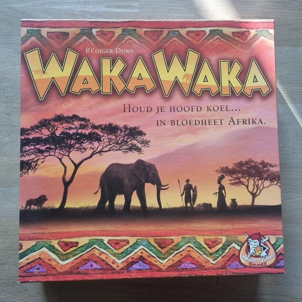 Waka waka bordspel van White Goblin games, Ophalen of Verzenden