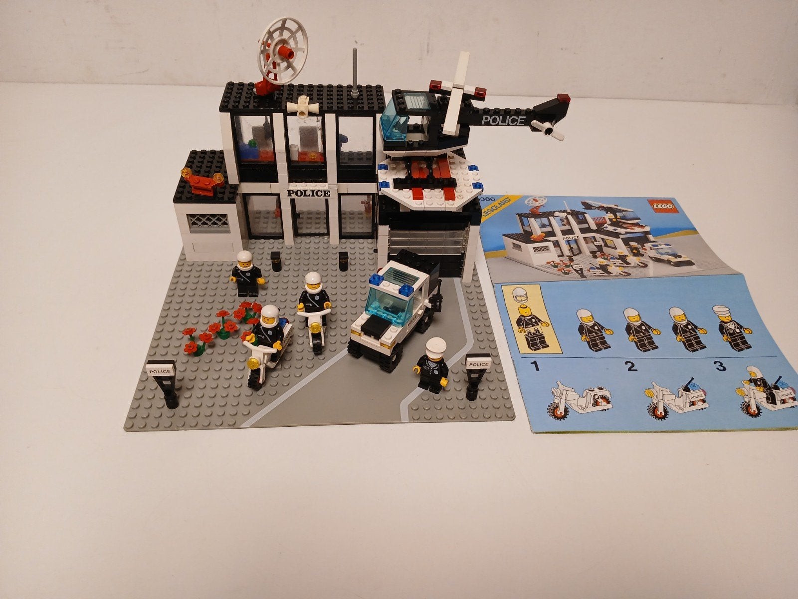 vintage lego 6286 police command base politie bureau, Ophalen of Verzenden