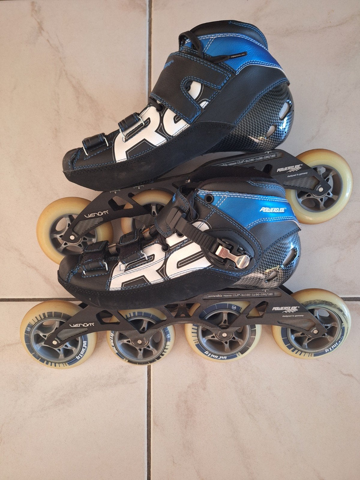 Powerslide R2 skeelers maat 43, Sport en Fitness, Skeelers, Ophalen of Verzenden, Gebruikt, Powerslide