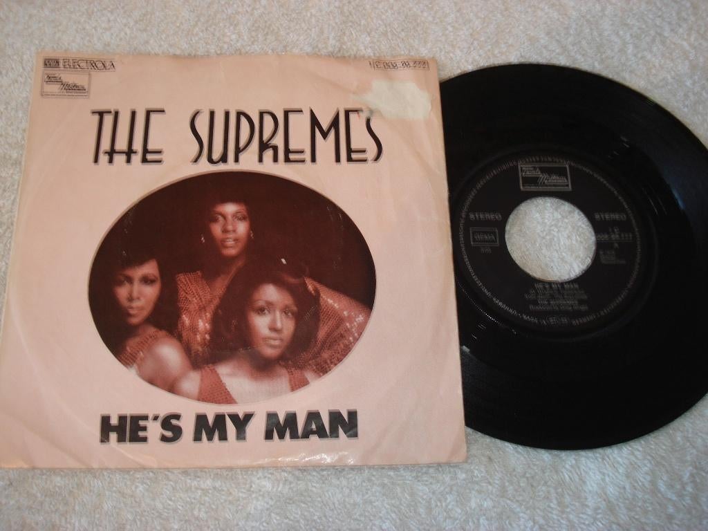 The Supremes    He s My Man      Orgineel, Fotohoes, Ophalen of Verzenden, Zo goed als nieuw, R&B en Soul