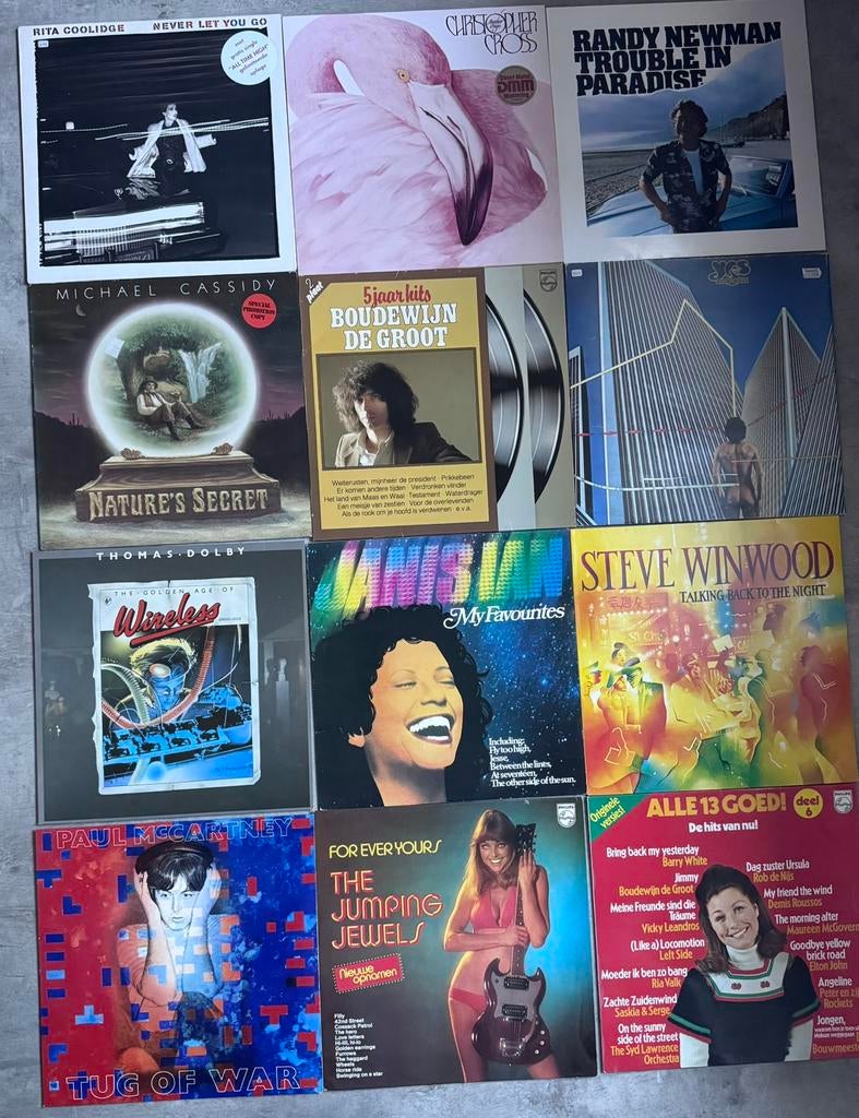 LP's - Diverse artiesten & genres - MOET NU WEG!, Gebruikt, 1980 - 1989, Ophalen of Verzenden, Complilatie