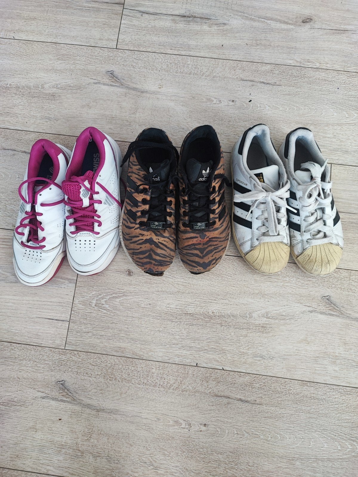 Meisjes schoenen maat 36, Ophalen of Verzenden, Gedragen, Wit, Sneakers of Gympen