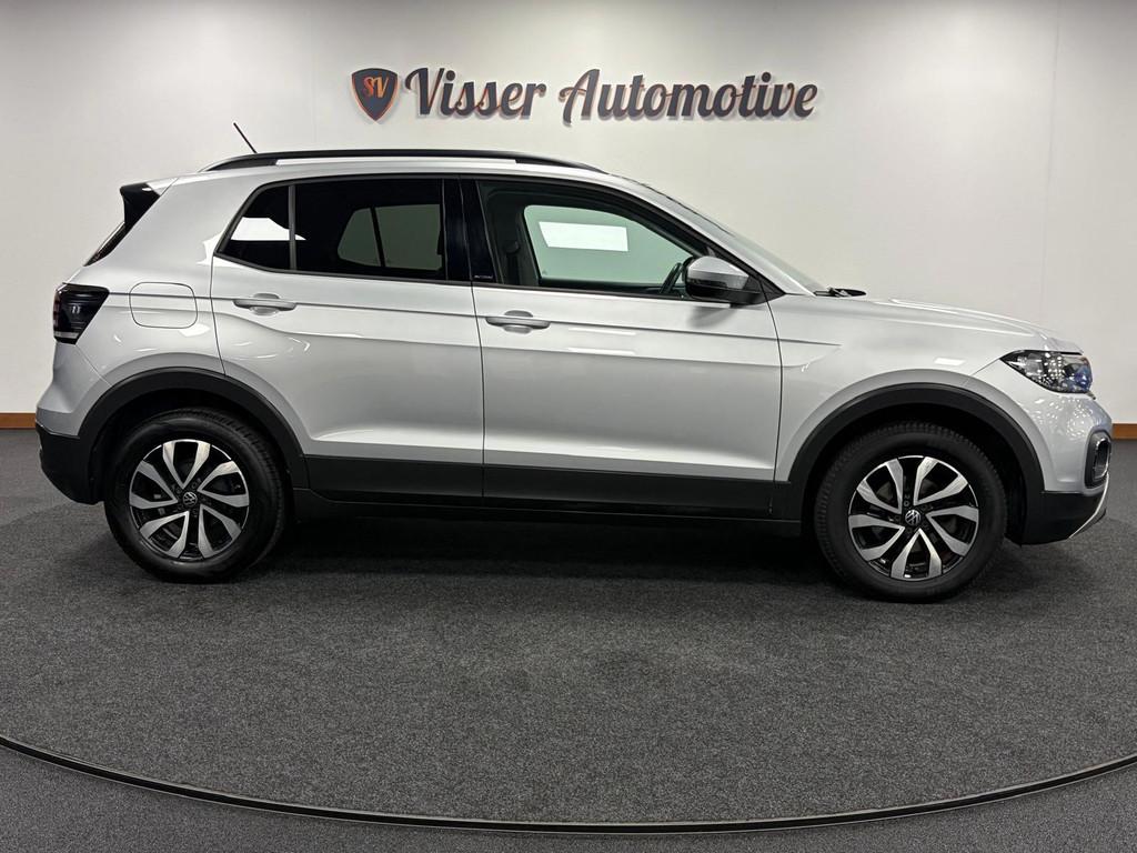 Volkswagen T-CROSS 1.0 TSI Style*Camera*Airco*Apple/ Android, Auto's, Volkswagen, T-Cross, Gebruikt, Euro 6, Zwart