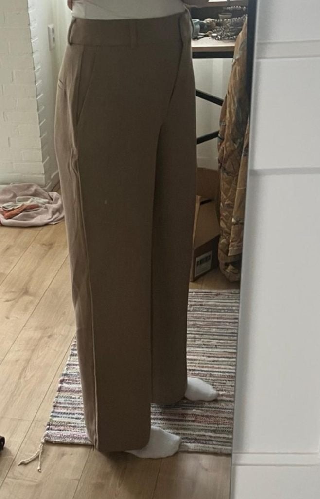 Pantalon broek bruin Selected Femme maat 36, Bruin, Selected Femme, Ophalen of Verzenden, Zo goed als nieuw