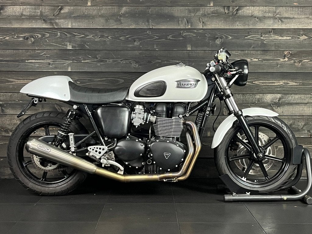 Triumph BONNEVILLE T100 CUSTOM (bj 2013), Chopper, Bedrijf, Meer dan 35 kW, 865 cc