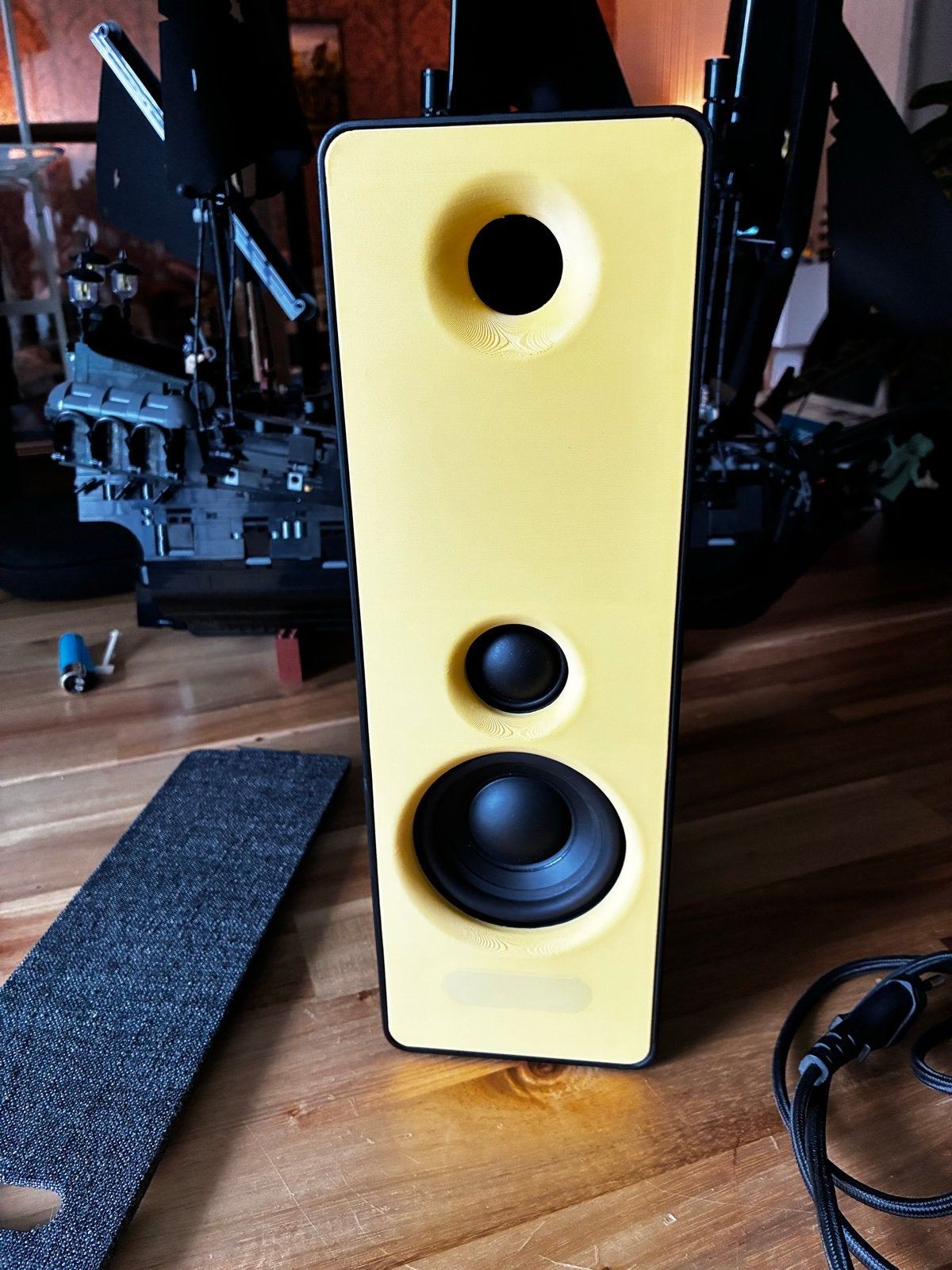IKEA Symfonisk boekenplank speaker met 3D geprint cover, Audio, Tv en Foto, Luidsprekers, Zo goed als nieuw, Boekenplank luidspreker