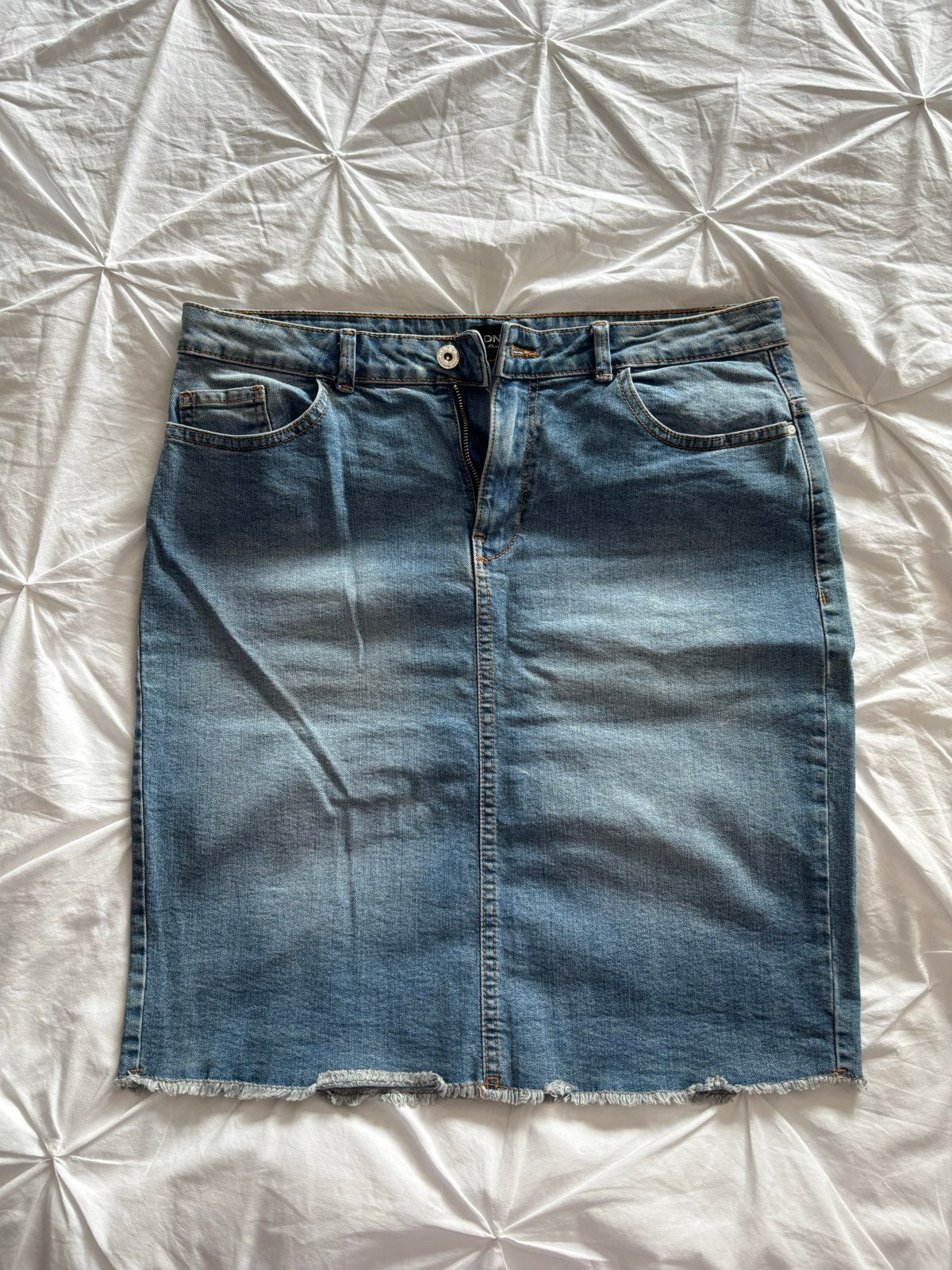 ONLY denim rok maat 42, Kleding | Dames, Blauw, Maat 42/44 (L), Ophalen of Verzenden, Zo goed als nieuw