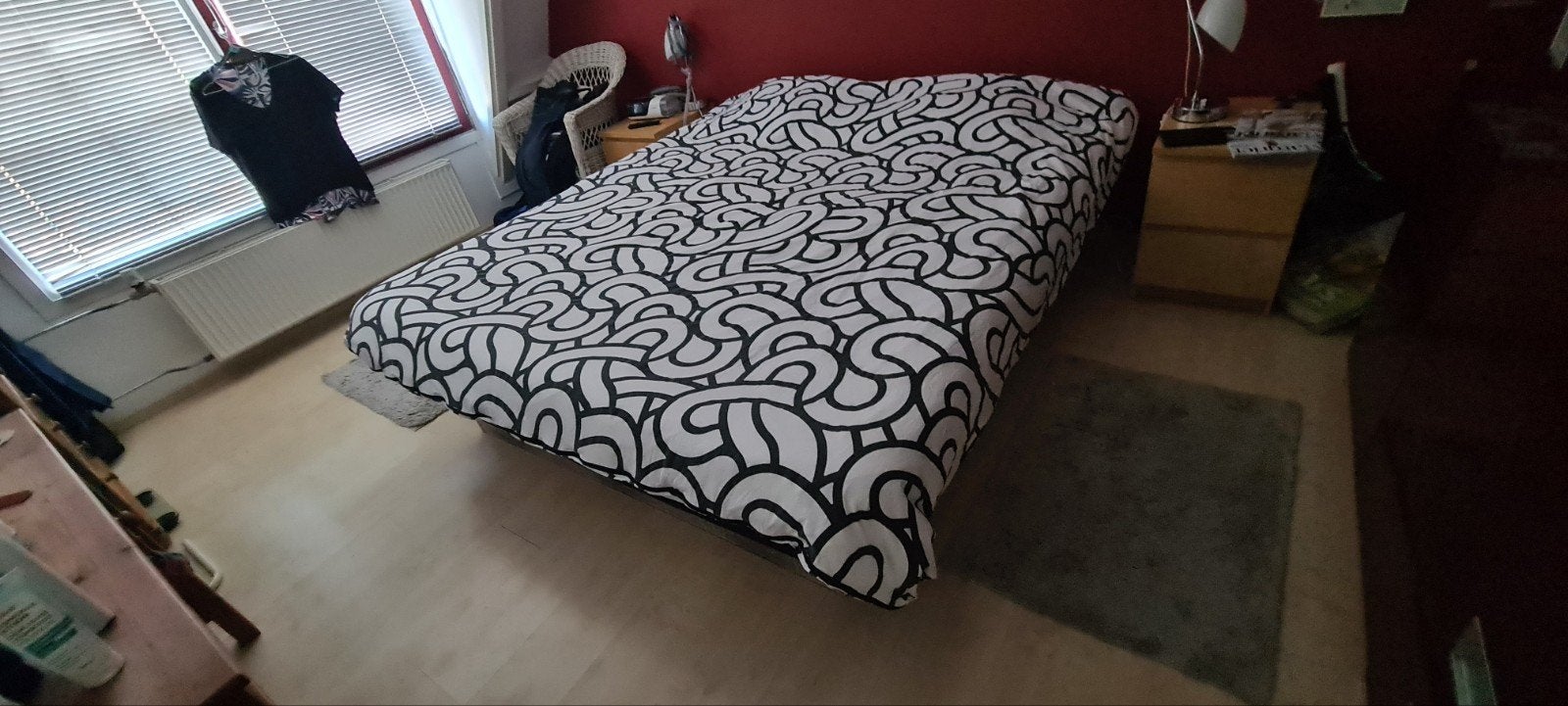 Waterbed, Huis en Inrichting, Slaapkamer | Waterbedden, Ophalen, Solo-systeem, Gebruikt, Tweepersoons