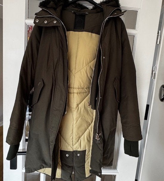 Airforce winterjas, Ophalen, Airforce, Zo goed als nieuw, Maat 36 (S)