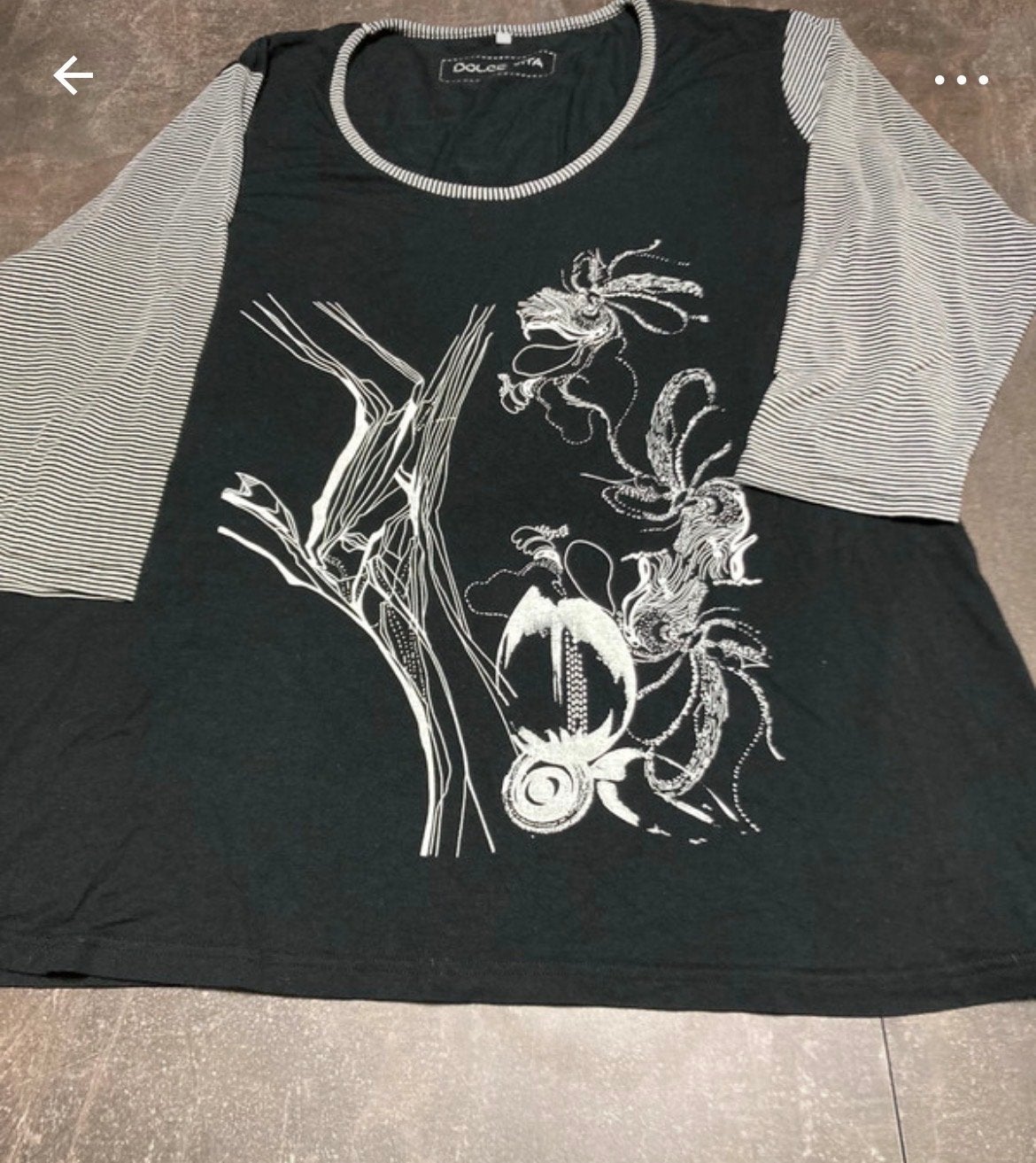 Dolce Vita Dames Trui Maat 48 Zwart Wit, Ophalen of Verzenden, Gedragen, Maat 46/48 (XL) of groter, Zwart