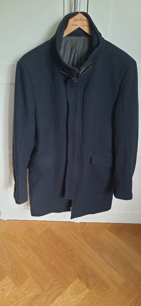 Zara lange nette herenjas, Kleding | Heren, Zara, Ophalen of Verzenden, Zo goed als nieuw, Maat 48/50 (M)