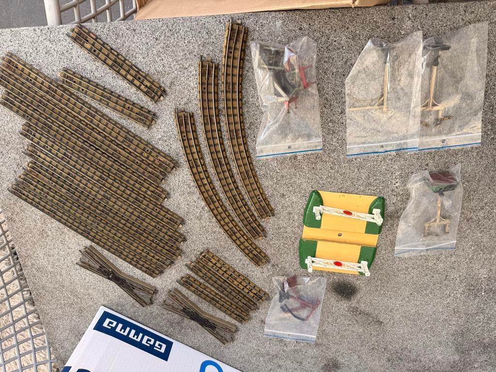 Hornby-Dublo Rails en Accessoires - Vintage Treinbaan, Ophalen of Verzenden, Zo goed als nieuw