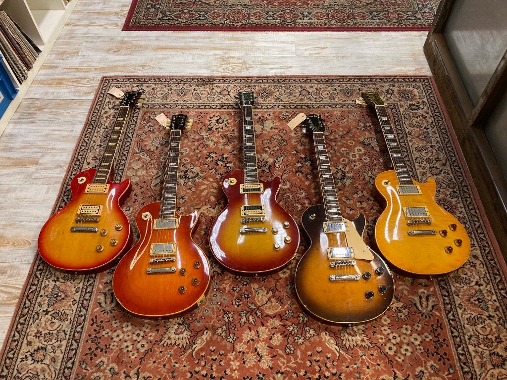Japanse Les Paul replica's te koop. Oa Tokai, Greco & Burny, Ophalen, Gebruikt, Solid body, Overige merken