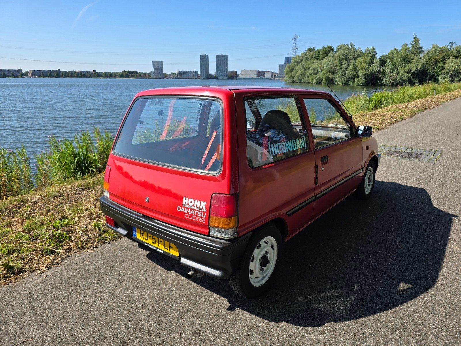 Daihatsu Cuore L80 0.8 1987 Rood, foto 8