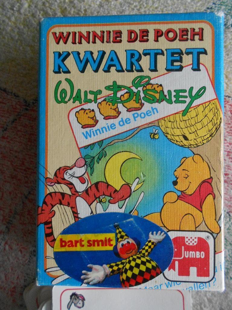 kwartet Winnie de Poeh 1989 - speelgoed 1988 - Flintstones, Ophalen, Gebruikt, Kwartet(ten)