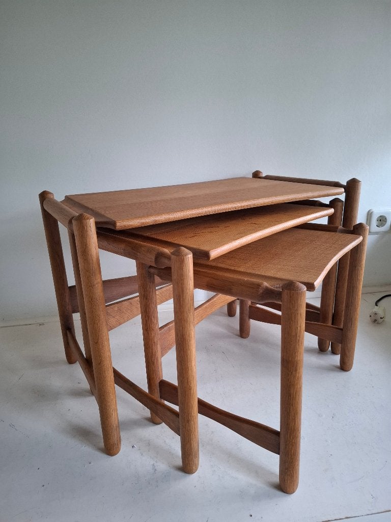 vintage mimiset bijzettafels deens design, Ophalen