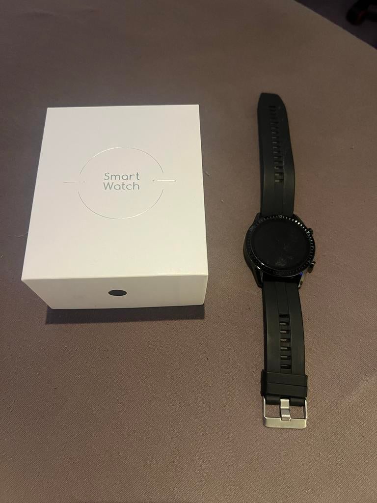 Gloednieuwe Smartwatch, Ophalen of Verzenden, Hartslag, Nieuw, Zwart