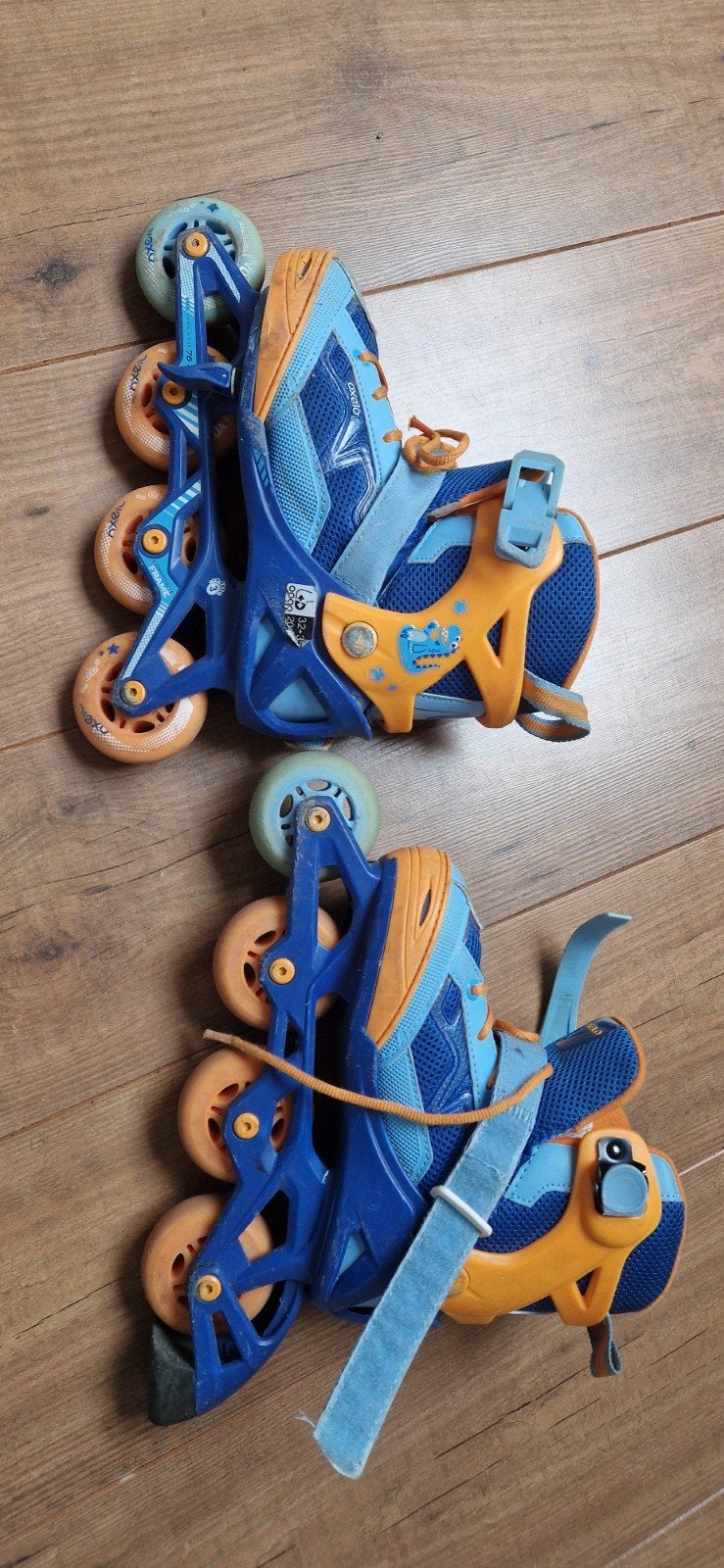 Verstelbare inline skates mt 32-35, Ophalen, Kinderen, Inline skates 4 wielen, Verstelbaar
