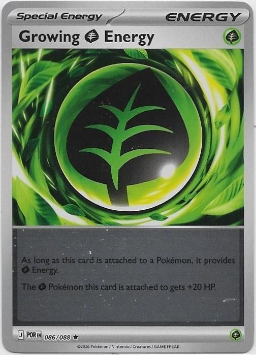 Perfect Order,  Growing Grass Energy [reverse] 86/94, Verzenden, Nieuw, Losse kaart