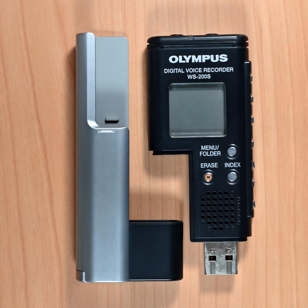 Olympus WS-200S Digital Voicerecorder, Ophalen of Verzenden, Zo goed als nieuw, Audio