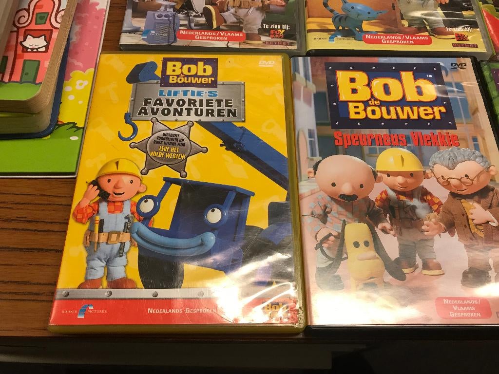 Te koop nog 17 DVD's van Bob de Bouwer zie actuele lijst, Gebruikt, Alle leeftijden, Ophalen of Verzenden, Tv fictie