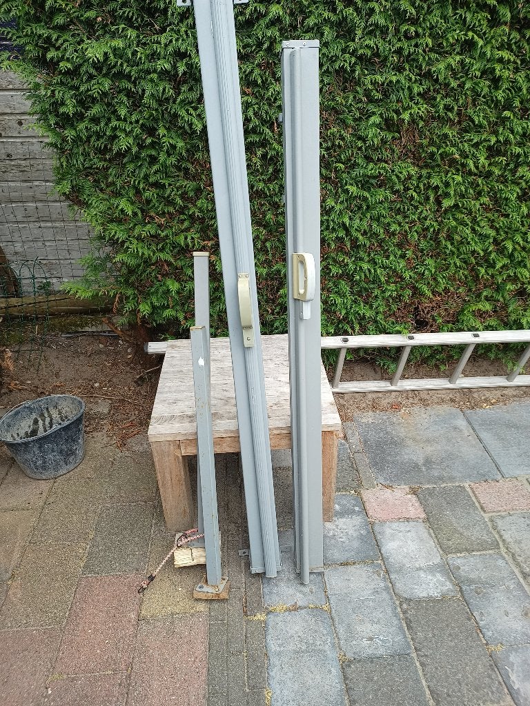 Wind scherm  / terras scherm, Tuin en Terras, Tuinschermen, Ophalen, Overige materialen, Gebruikt, 200 cm of meer