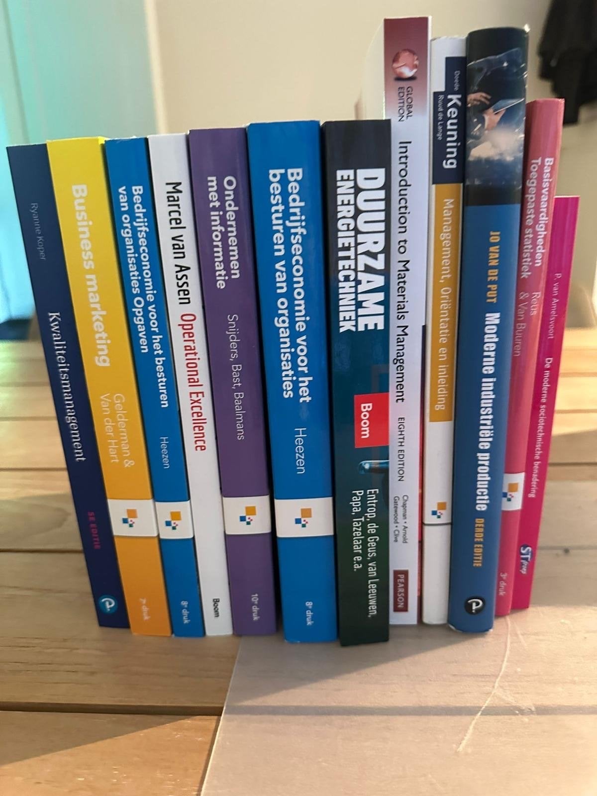 Boekenpakket HBO Technische Bedrijfskunde (4 jaar)