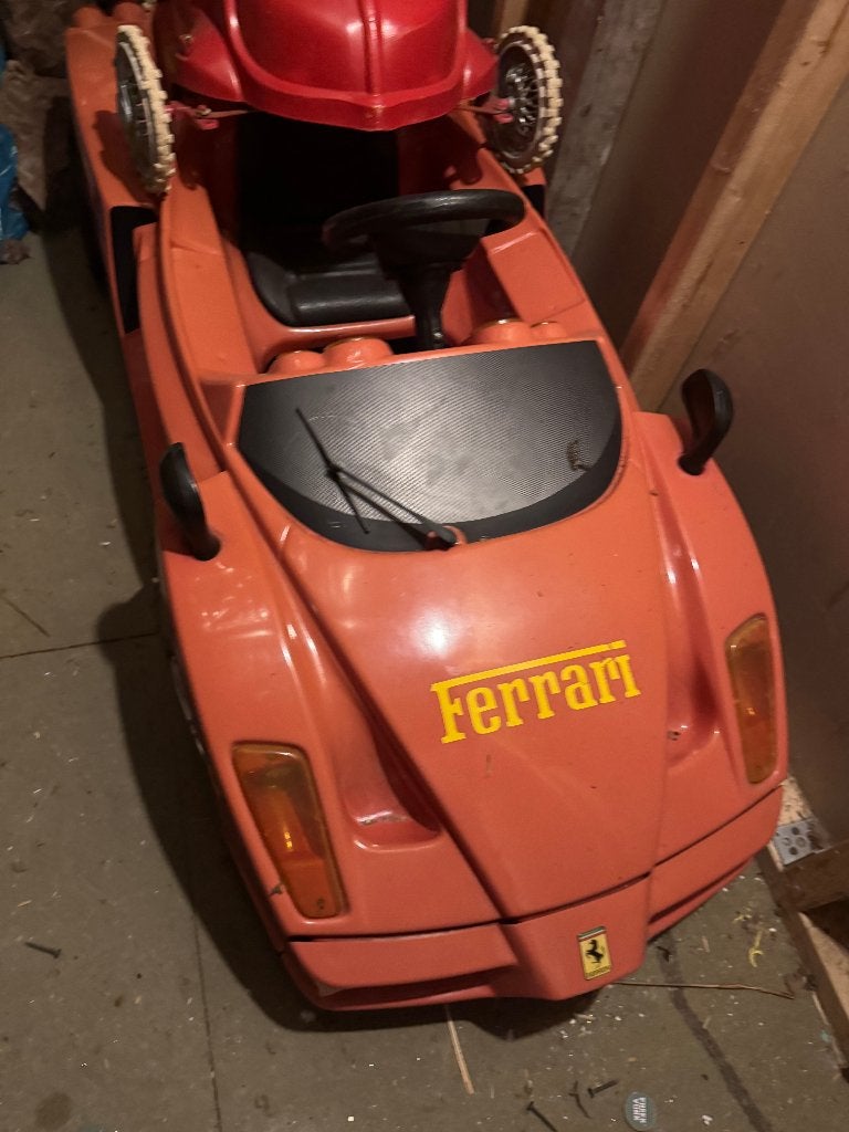 trapautos ferrari, Ophalen of Verzenden
