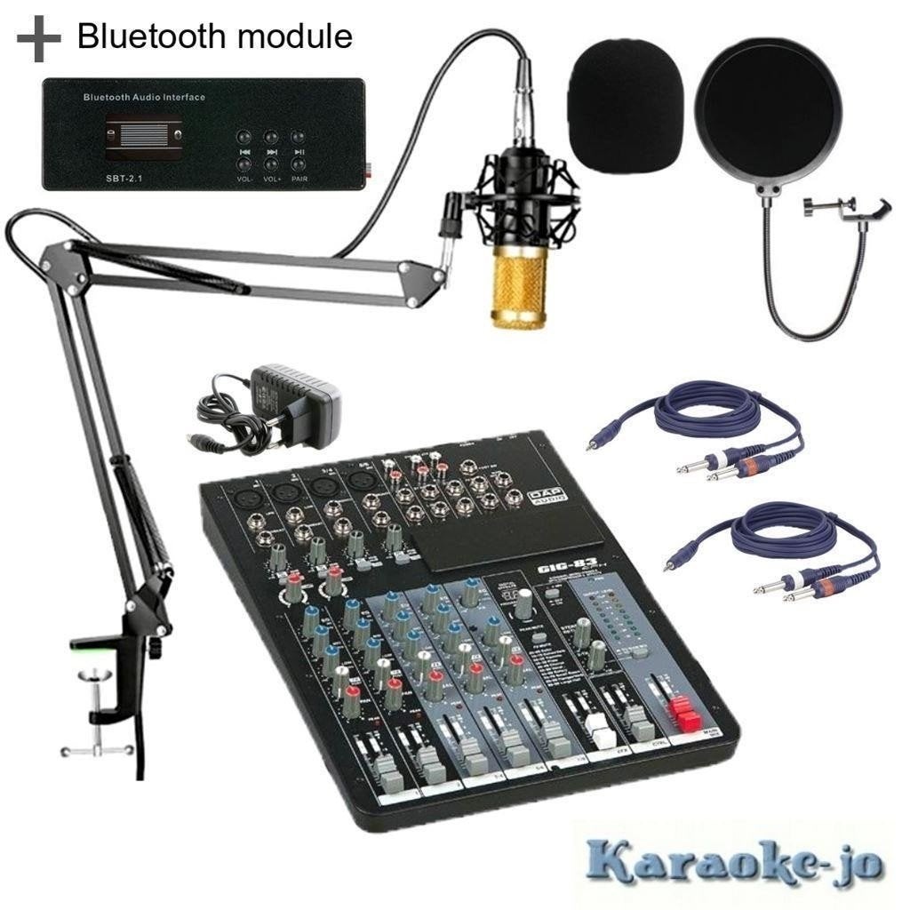Home Studio voor, Zang, Vlog, Stream, etc met Bluetooth DAP-, ., Overige typen, Nieuw, Ophalen of Verzenden