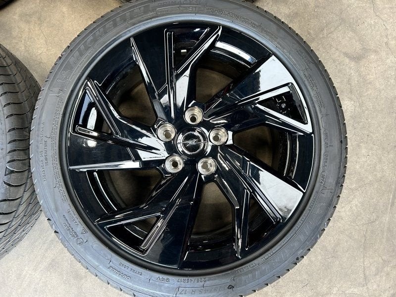 17 inch originele velgen + Michelin zomerbanden Opel Astra L, Gebruikt, -, -, Banden en Velgen