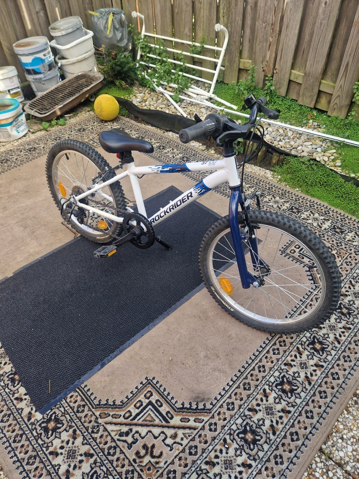 Rockrider kinderfiets, Deze fiets is voorzien van een 20 inc, Ophalen of Verzenden, Zo goed als nieuw, 20 inch of meer