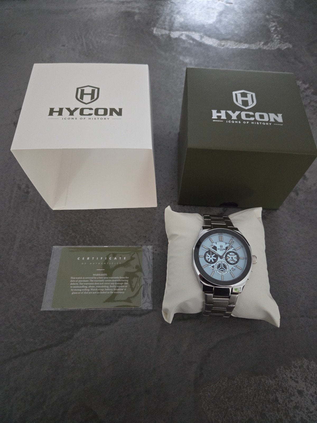 Herenhorloge Hycon Zephyr ZE 001 (nieuw), Ophalen of Verzenden