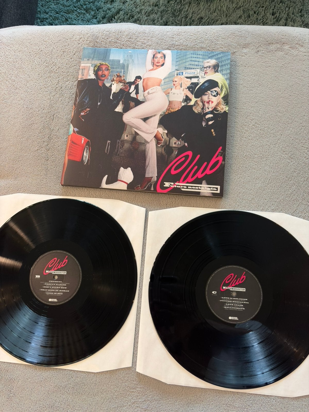 Dua Lipa - Club Future Nostalgia 2LP + cd's, Ophalen of Verzenden, Zo goed als nieuw